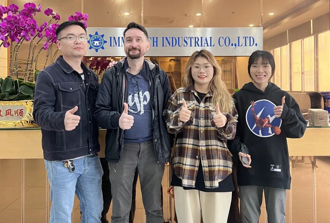 美國(guó)智能穿戴終端客戶深度考察瀚藝IMMETECH，共探智能穿戴制造新篇章